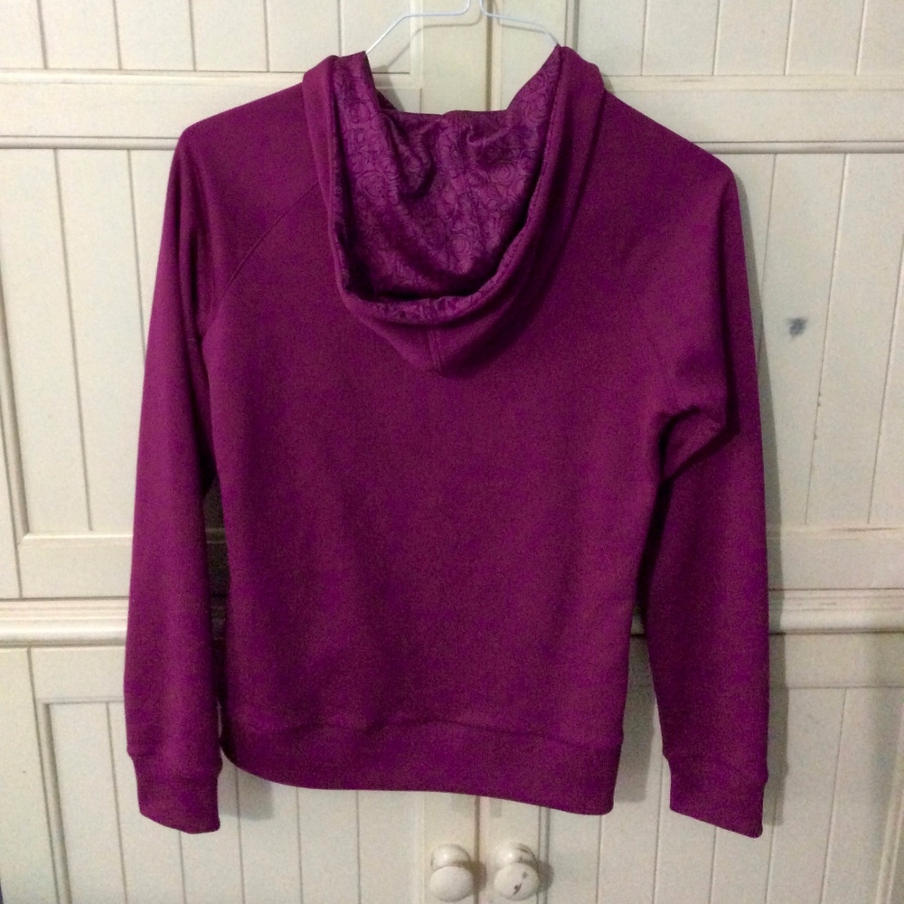Reebok Purple Zip-Up Hoodie - Picture 6 of 6